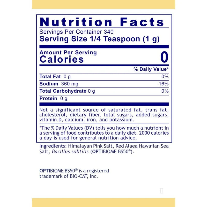 Microbiome Salt - 340g