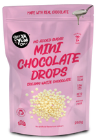 Mini Chocolate Drops - Creamy White Chocolate - 250g - Love Low Carb
