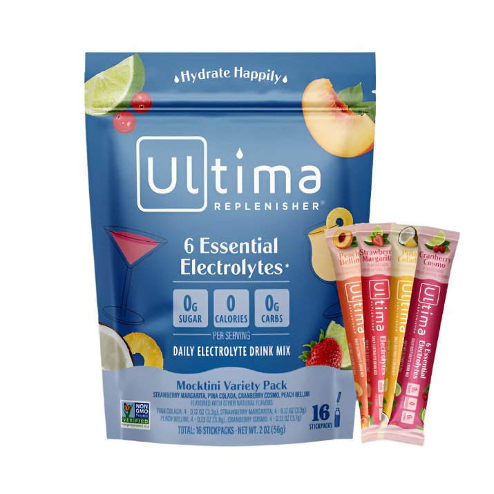 Mocktini Variety Pack - Electrolyte Drink Mix - 16 ct - Love Low Carb