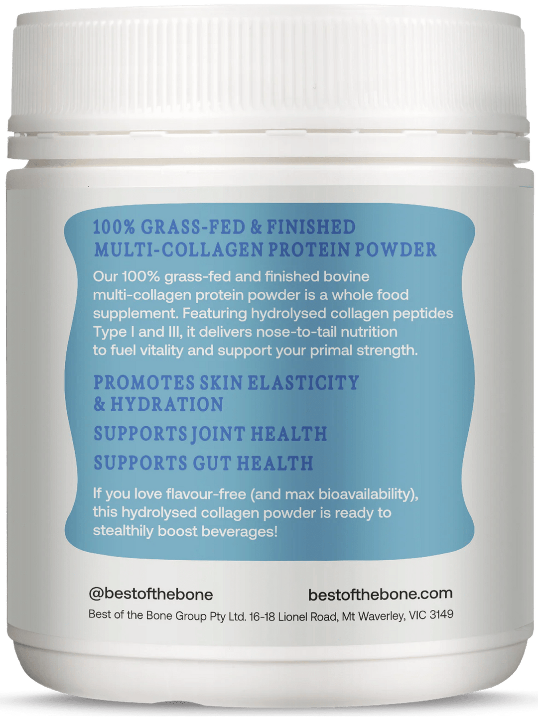Multi - collagen Protein Peptides Powder - 210g - Yo Keto