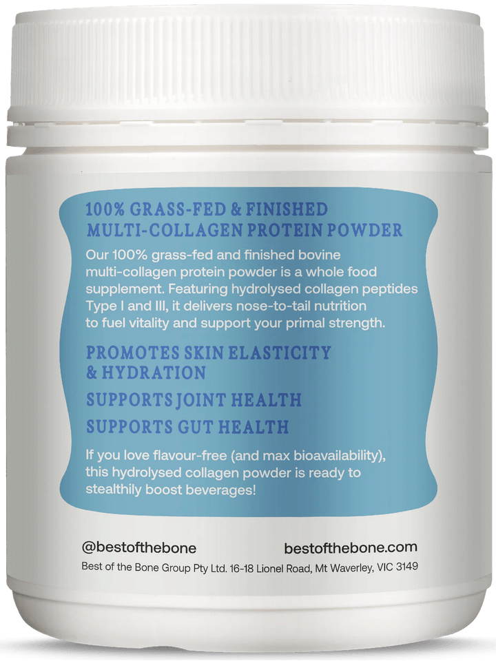 Multi - collagen Protein Peptides Powder - 210g - Yo Keto