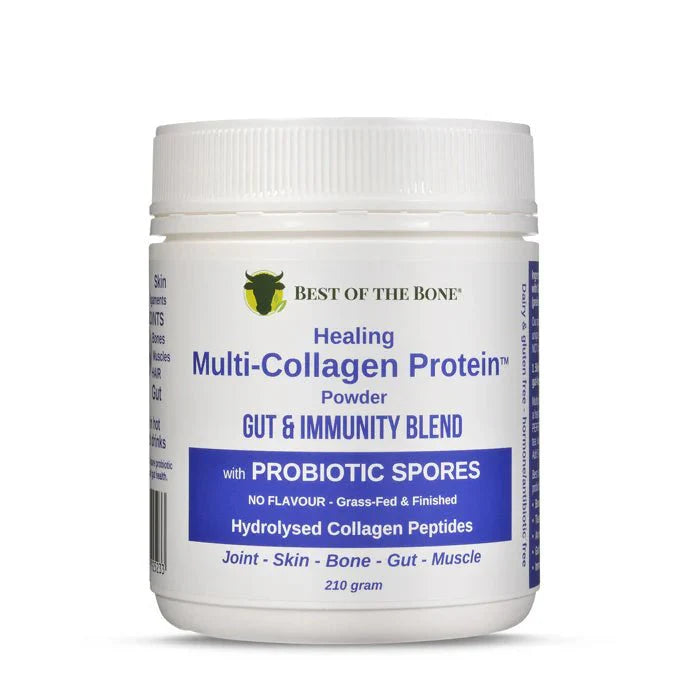 Multi-collagen Protein Peptides - Probiotic Spores - 210g - Yo Keto