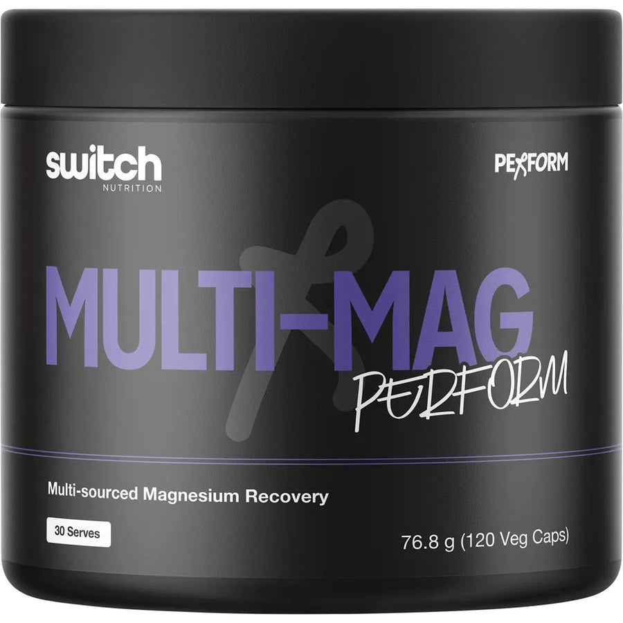 Multi - Mag Perform - Multi - Soured Magnesium Recovery - 120 capsules - Love Low Carb