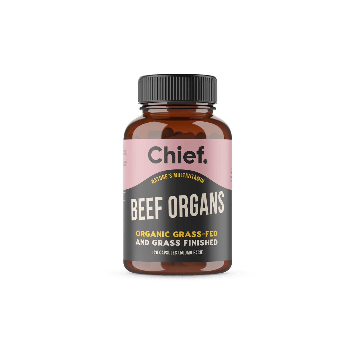 Multivitamin - Organic Beef Organs - 120 Capsules