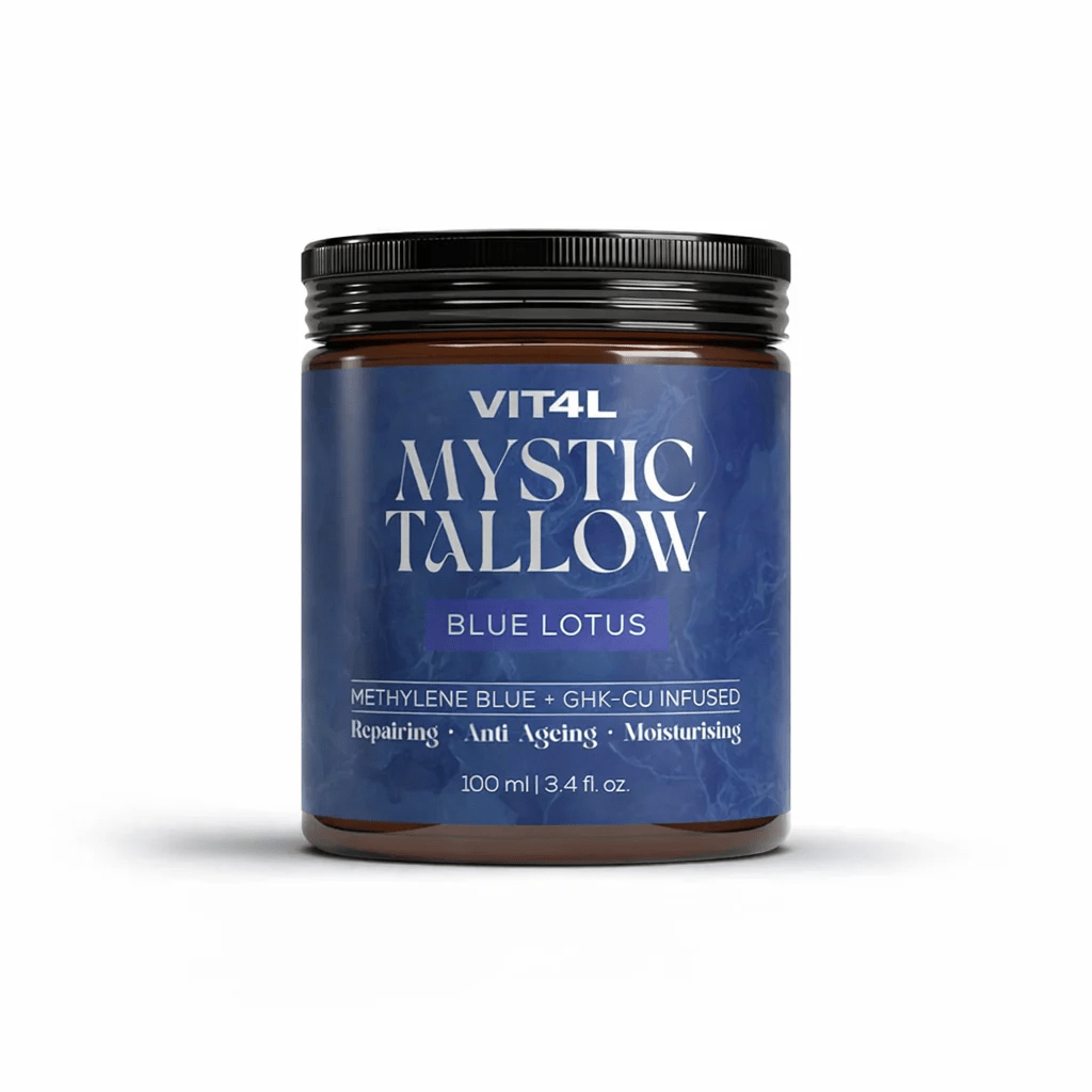 Mystic Tallow Balm - Blue Lotus - Methylene Blue and GHK-Cu Infused - 100ml