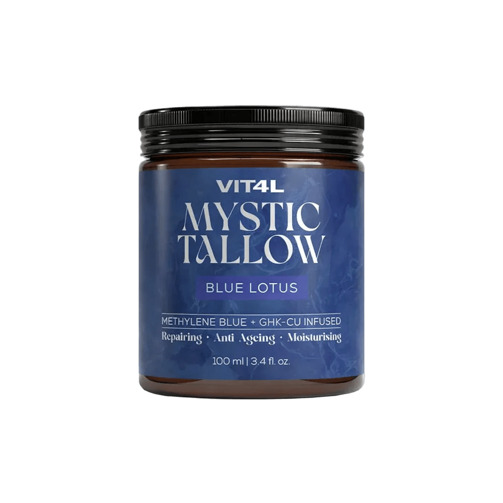 Mystic Tallow Balm - Blue Lotus - Methylene Blue and GHK-Cu Infused - 100ml