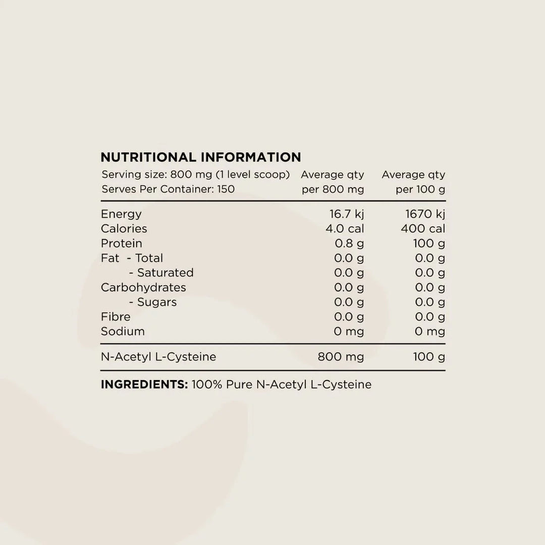 NAC - 100% N - Acetyl L - Cystine - 60 Caps - Yo Keto