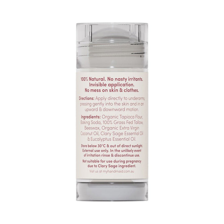 Natural Deodorant - Clary Sage & Eucalyptus - 50ml