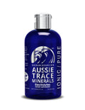 Ocean Sourced Electrolyte Drops - 240ml in blue bottle with silver cap by Aussie Trace Minerals, dietary minerals supplement