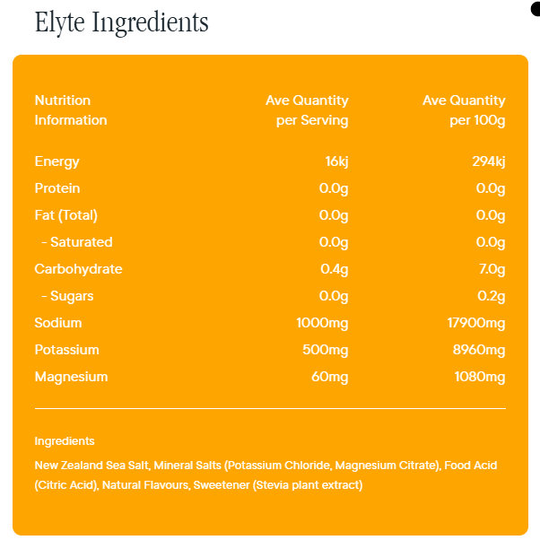 Orange Zest Hydration Drink Mix - 12 Sachets