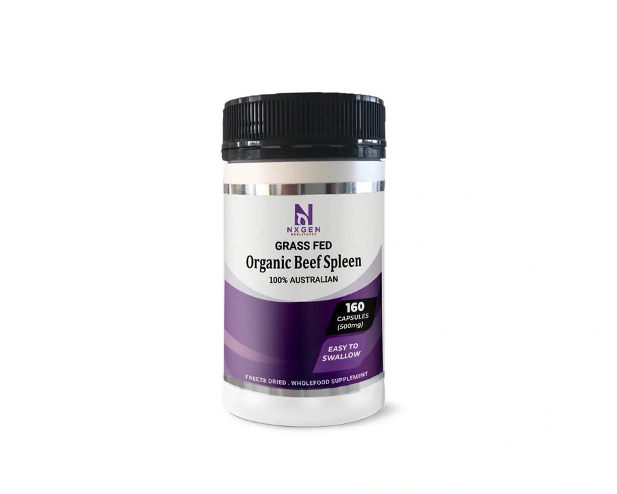 Organic Beef Spleen Capsules - Yo Keto