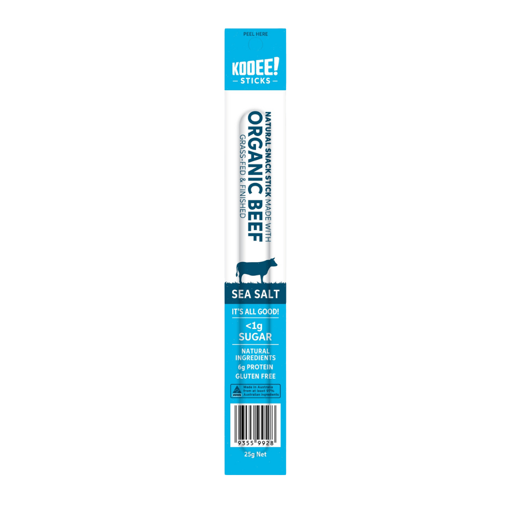 Organic Beef Stick - Sea Salt - Yo Keto