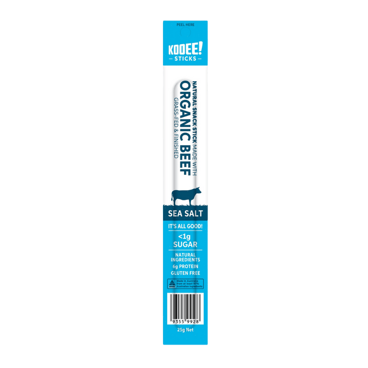 Organic Beef Stick - Sea Salt - Yo Keto