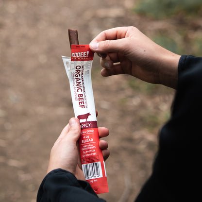 Organic Beef Stick - Spicy - Box of 20 - Yo Keto