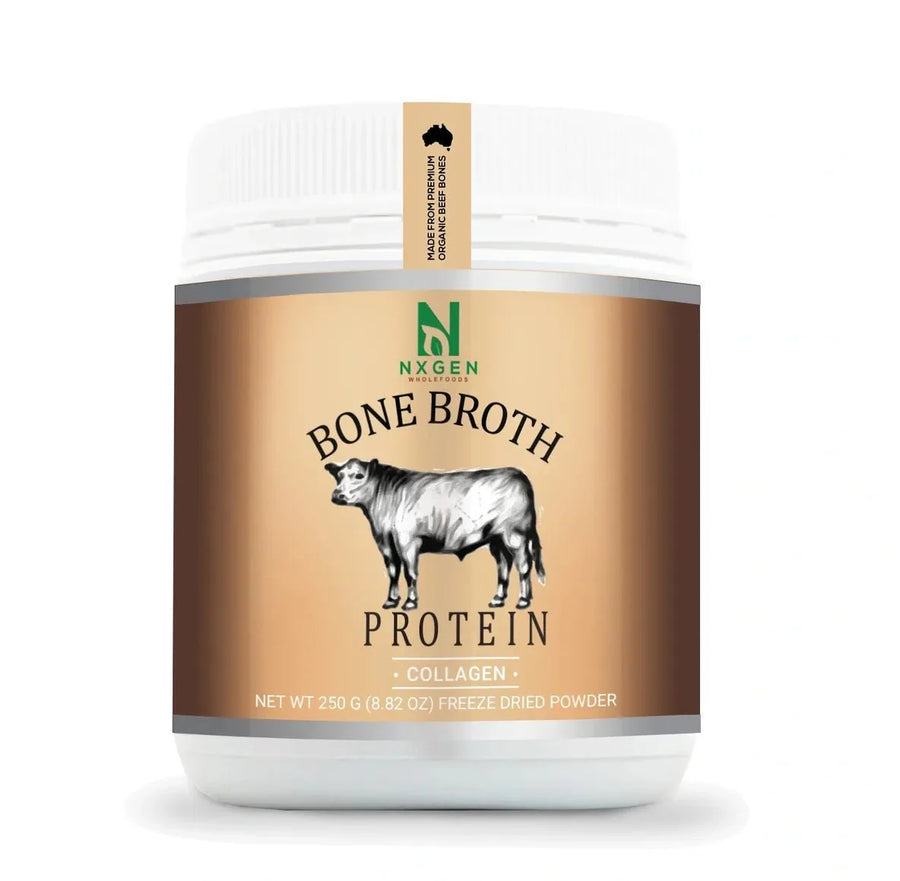 Organic Bone Broth Protein Powder - 250g - Love Low Carb