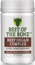 Organic Grass-fed Beef Organ Complex - 160 Capsules