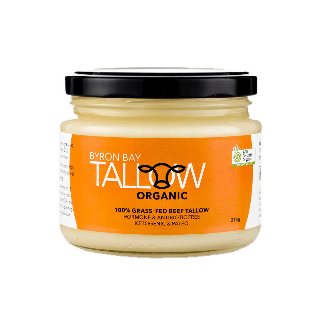 Organic Grass Fed Beef Tallow - 275g - Love Low Carb