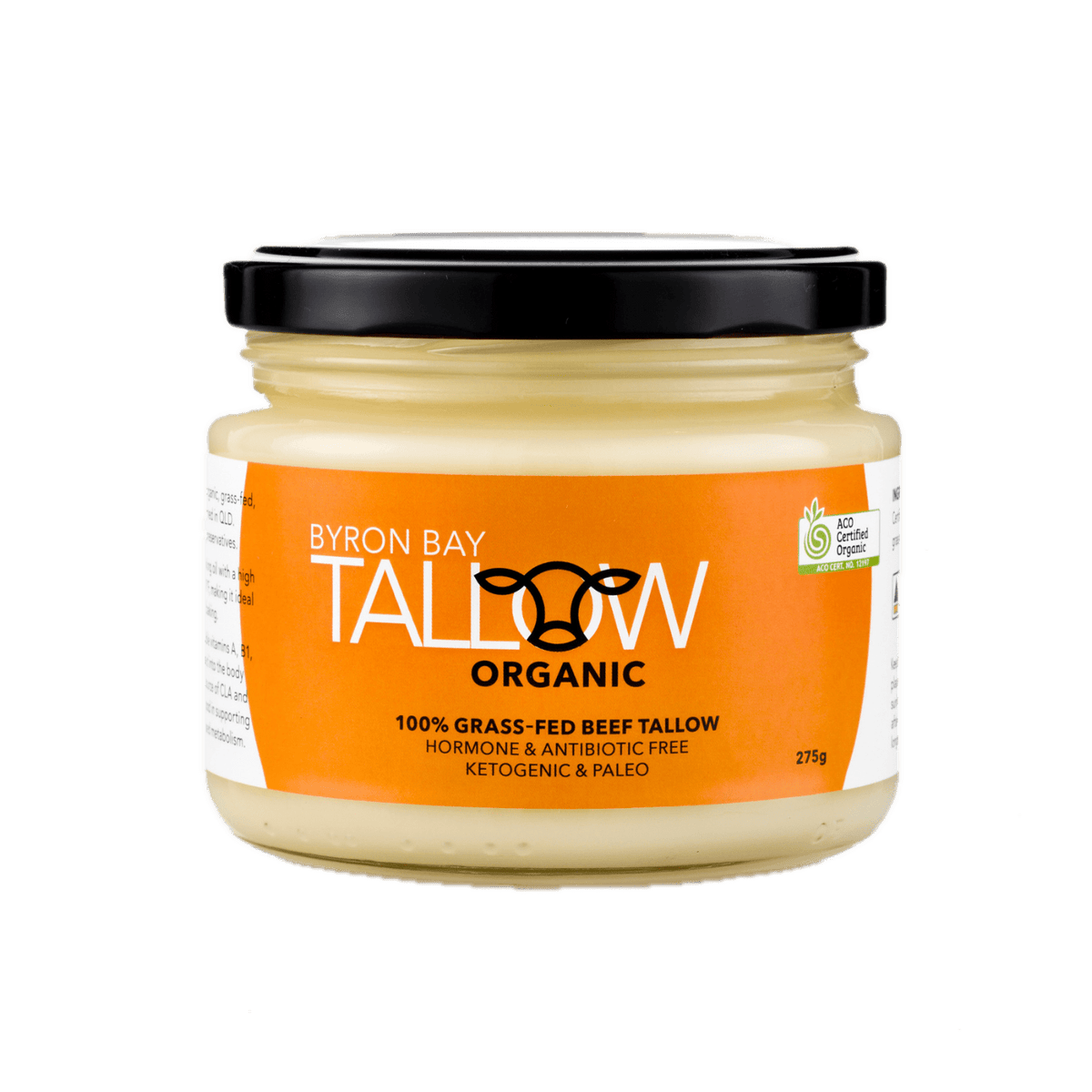 Organic Grass Fed Beef Tallow - 275g - Love Low Carb