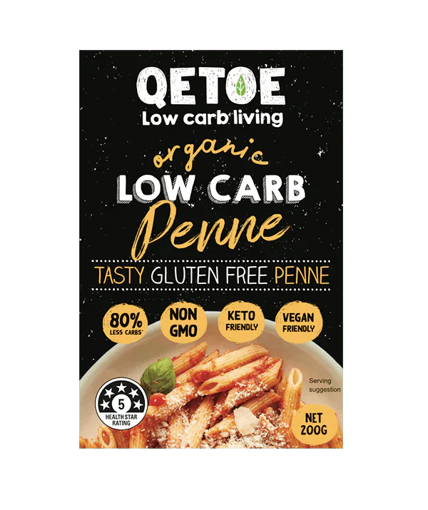 Organic Low Carb Penne - Yo Keto
