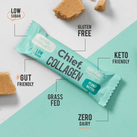 Peanut Butter Collagen Bar-Bar-Yo Keto