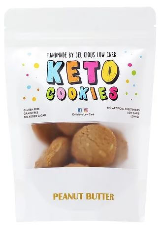 Peanut Butter Keto Cookies - 5 Pack