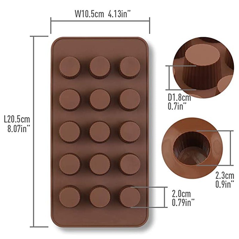 Peanut Butter Cup Mould - Yo Keto