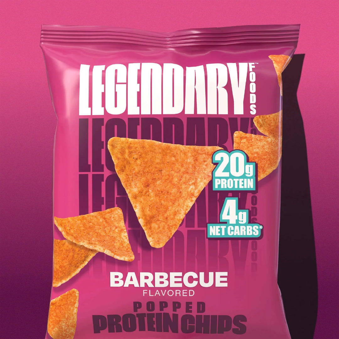 Popped Protein Chips - Barbecue - 34g - Love Low Carb