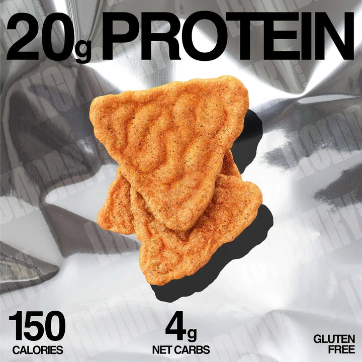 Popped Protein Chips - Barbecue - 34g - Love Low Carb