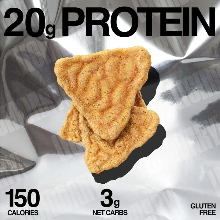 Popped Protein Chips - Ranch - 34g - Love Low Carb