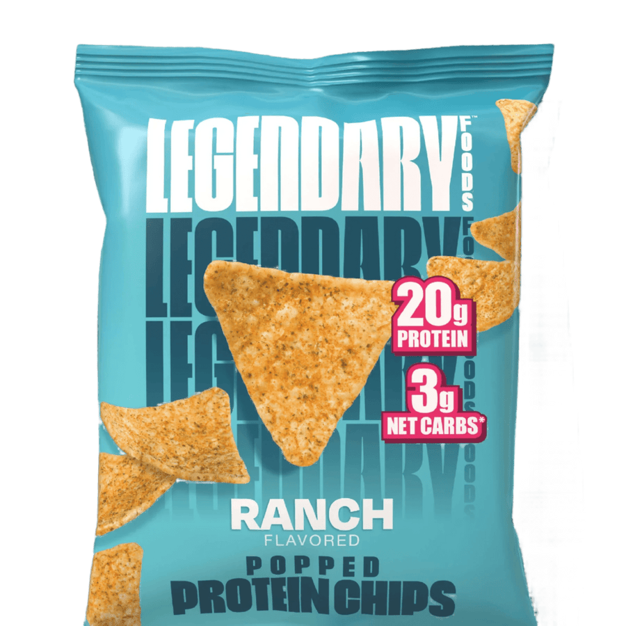 Popped Protein Chips - Ranch - 34g - Love Low Carb