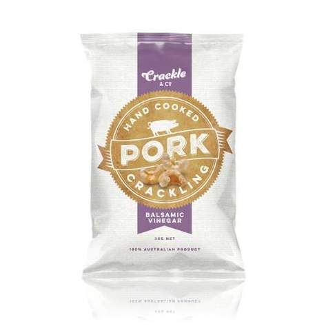 Pork Crackling - Balsamic Vinegar-Crackle-Love Low Carb