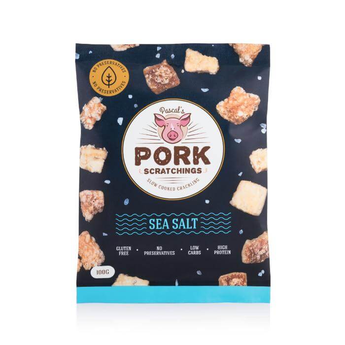 Pork Scratchings - 100g-Crackle-Yo Keto