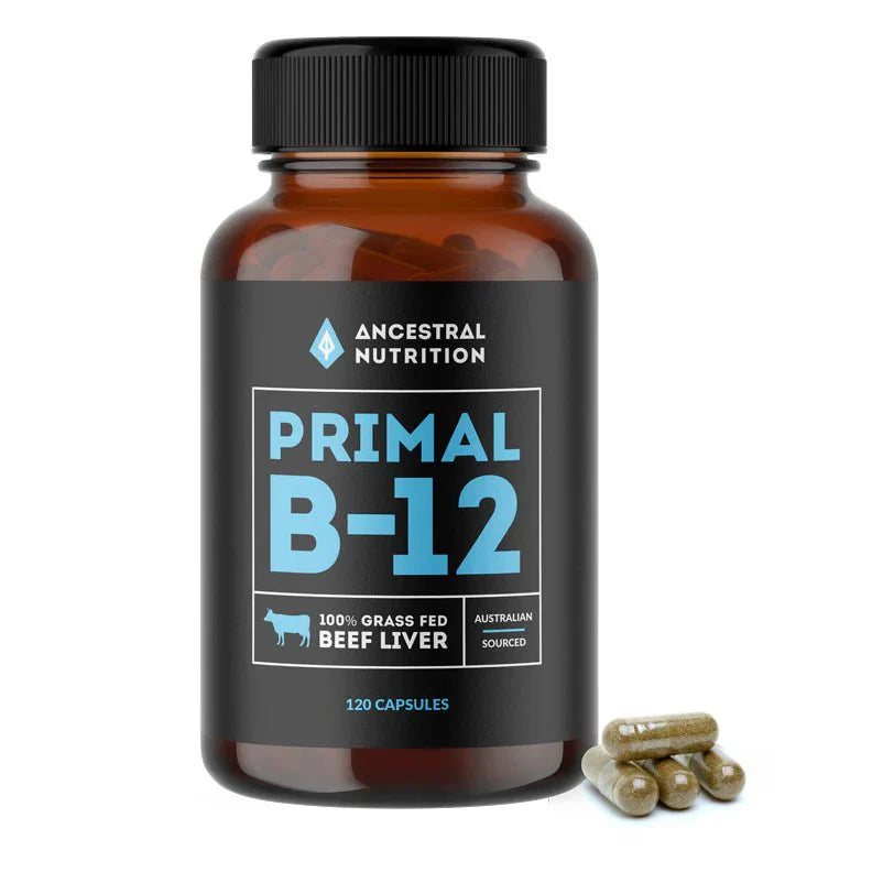 Primal B12 Capsules - 120 Capsules - Love Low Carb