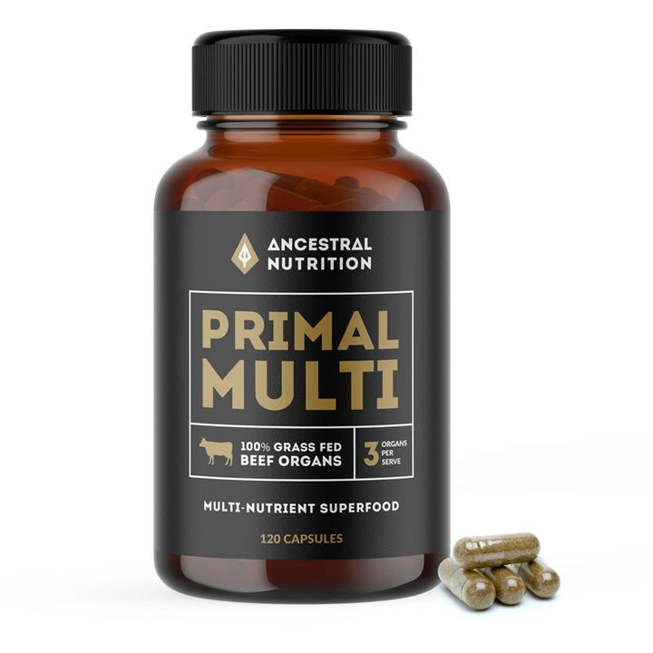 Primal Multi Grass-Fed Beef Organ Capsules - Yo Keto