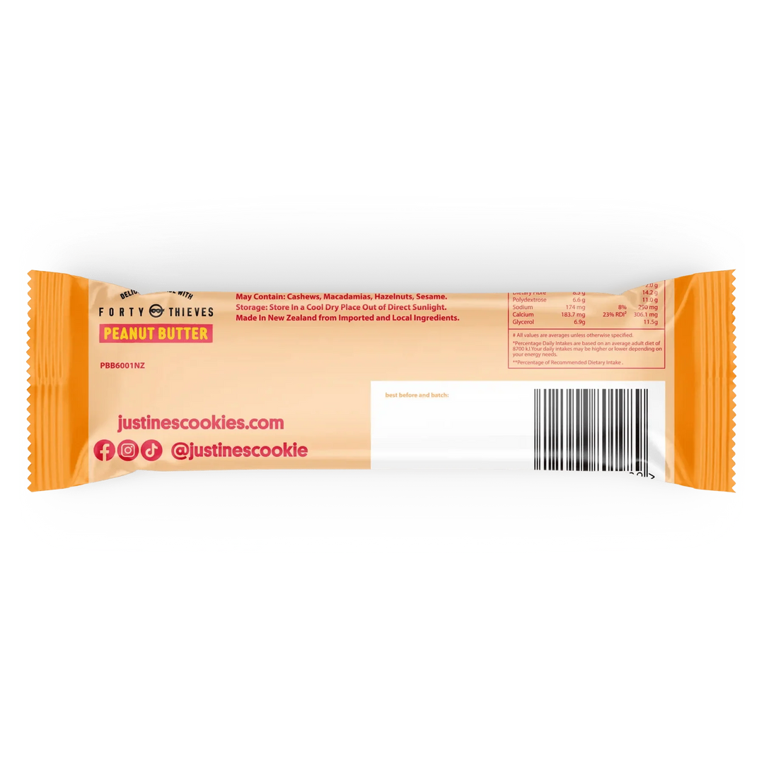 Protein Cookie Bar - Forty Thieves Peanut Butter - 60g - Yo Keto