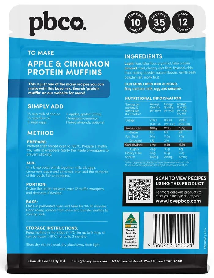 Protein Muffin Mix - Love Low Carb