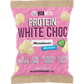 Protein White Choc Coated Macadamias- 60g by Vitawerx, low carb, gluten free, no added sugar, keto-friendly snack.