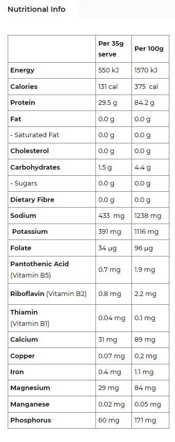 Pure Egg White Powder - 350g - Yo Keto