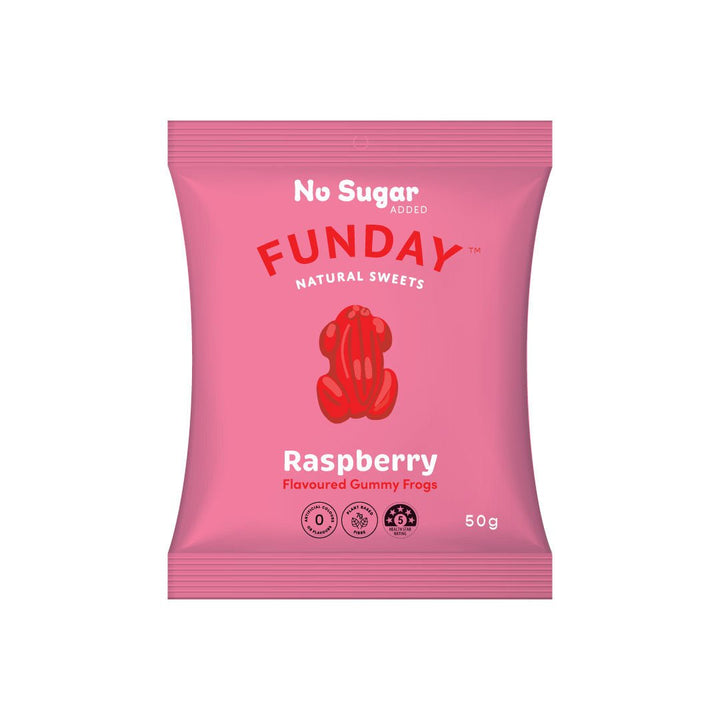 Raspberry Gummy Frogs - Love Low Carb