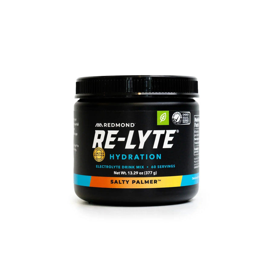 Re - Lyte Electrolyte Mix - Salty Palmer - Tub - 60 Serves - Limited Edition - Love Low Carb