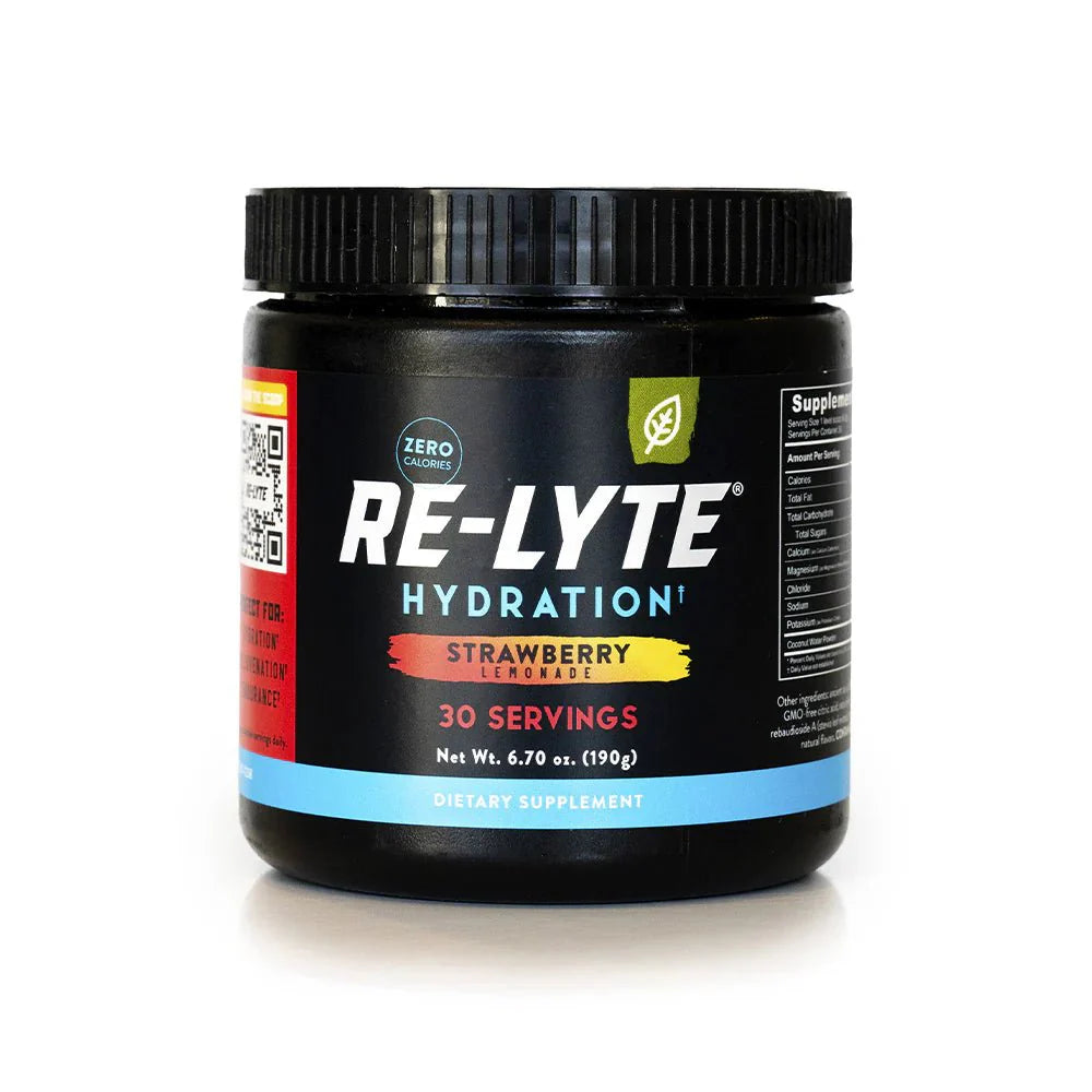 Re - Lyte Electrolyte Mix - Strawberry Lemonade - Tub - 30 Serves - Yo Keto