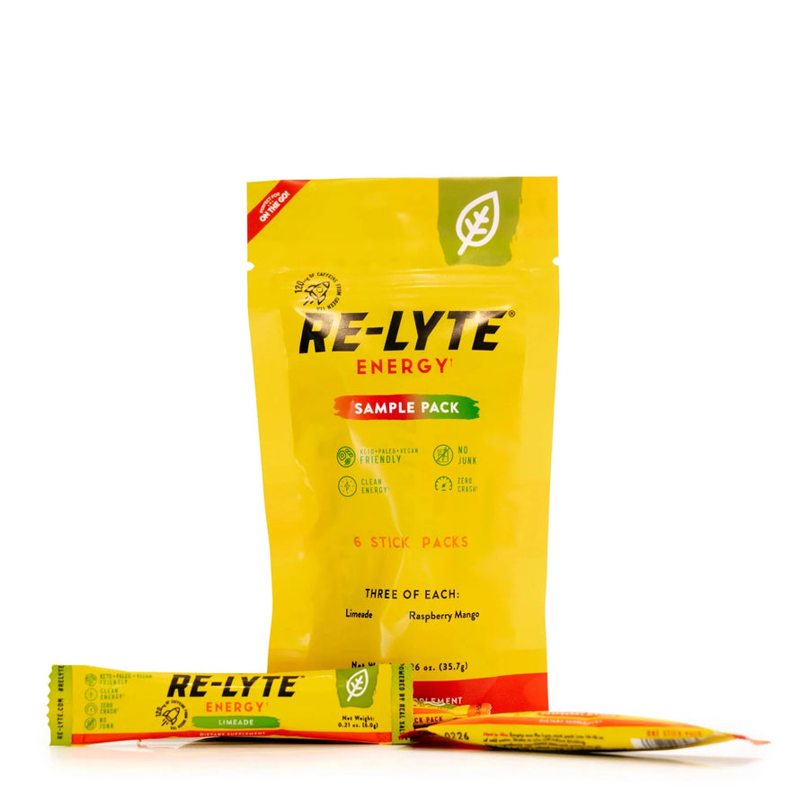 Re - Lyte Energy - Sample Pack - 6 sticks - Love Low Carb