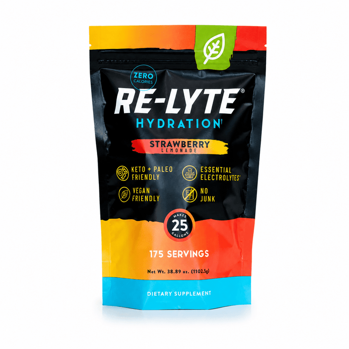 Re-Lyte Hydration - Strawberry Lemonade - Bulk Pouch - 175 Servings