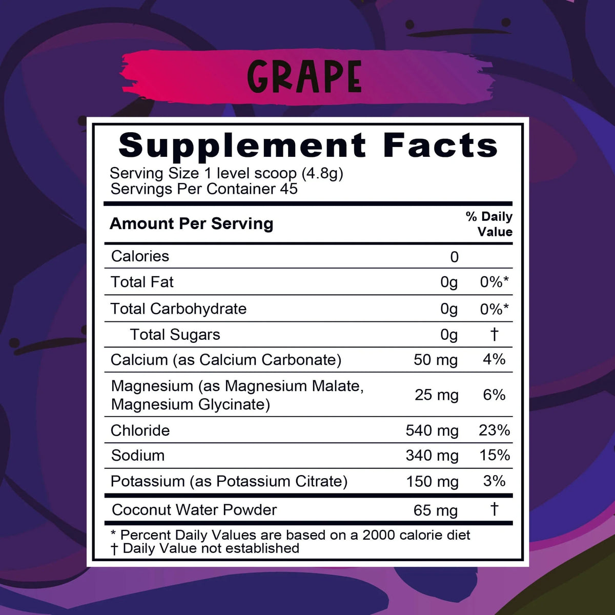 Re - Lyte Kids Hydration - Grape - Tub - 45 Serves - Love Low Carb