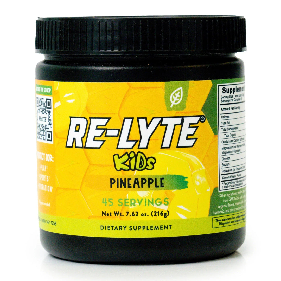 Re - Lyte Kids Hydration - Pineapple - Tub - 45 Serves - Love Low Carb