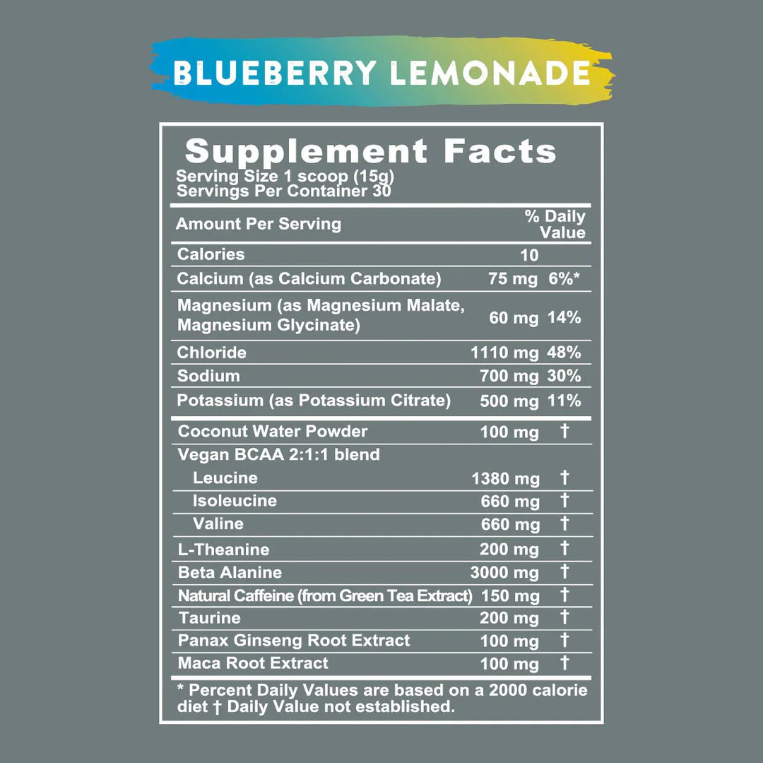 Re - Lyte Pre - Workout Blueberry Lemondade - Love Low Carb