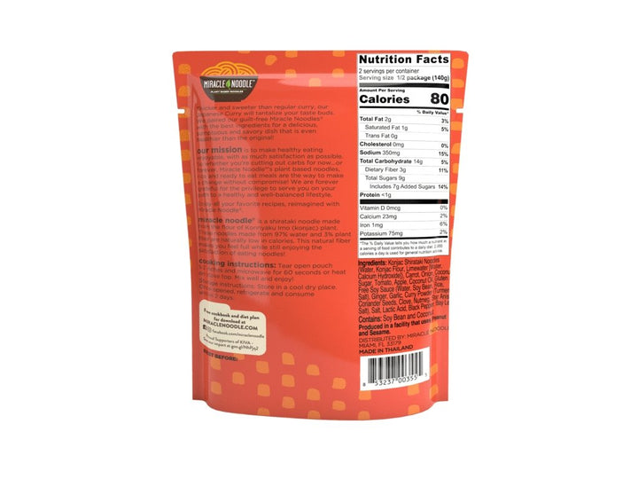 Ready-to-Eat Japanese Curry Noodle - Love Low Carb