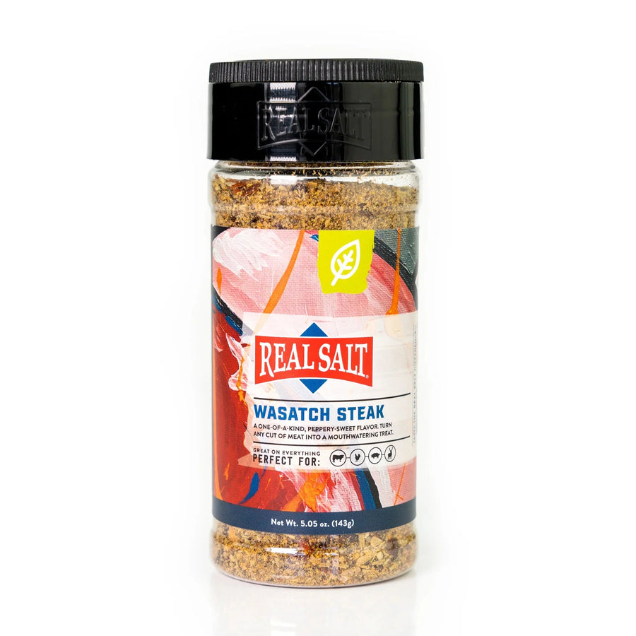 Real Salt Seasonings - Wasatch Steak Shaker - 143g - Yo Keto