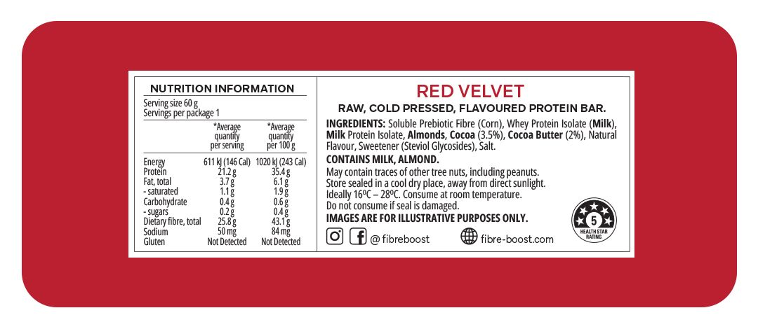 Red Velvet Protein Bar - Yo Keto