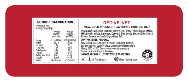 Red Velvet Protein Bar - Yo Keto